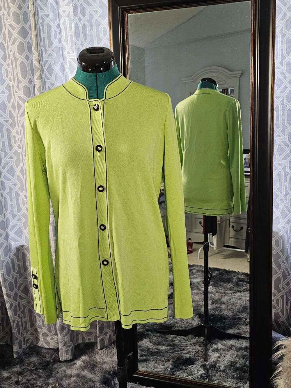 Misook Knit Jacket, Size S • Vintage